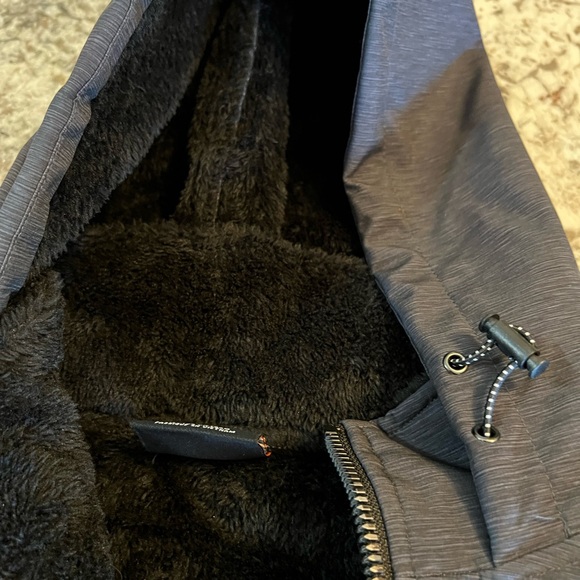 HFX Outdoors Womens Water Wind Resistant Heat Retention Jacket XL Gray Black - Picture 13 of 16